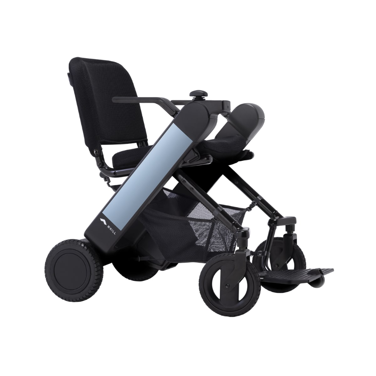 WHILL model Fi power wheelchair, modern high tech designed chair