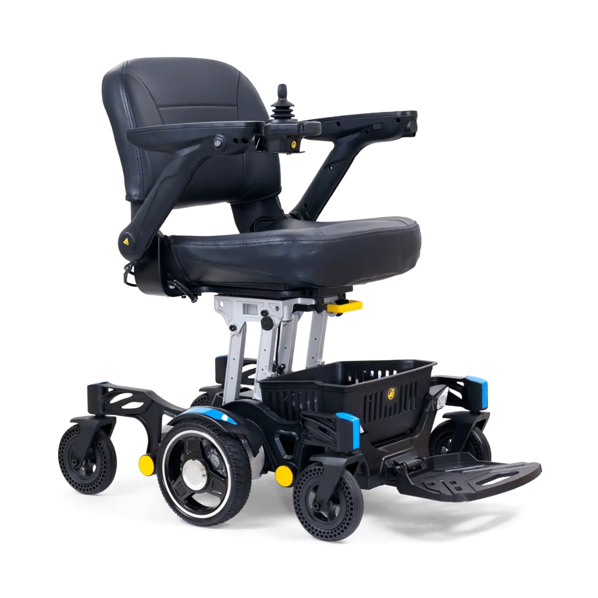 Golden CarryOn power wheelchair with low seat back and under-seat basket