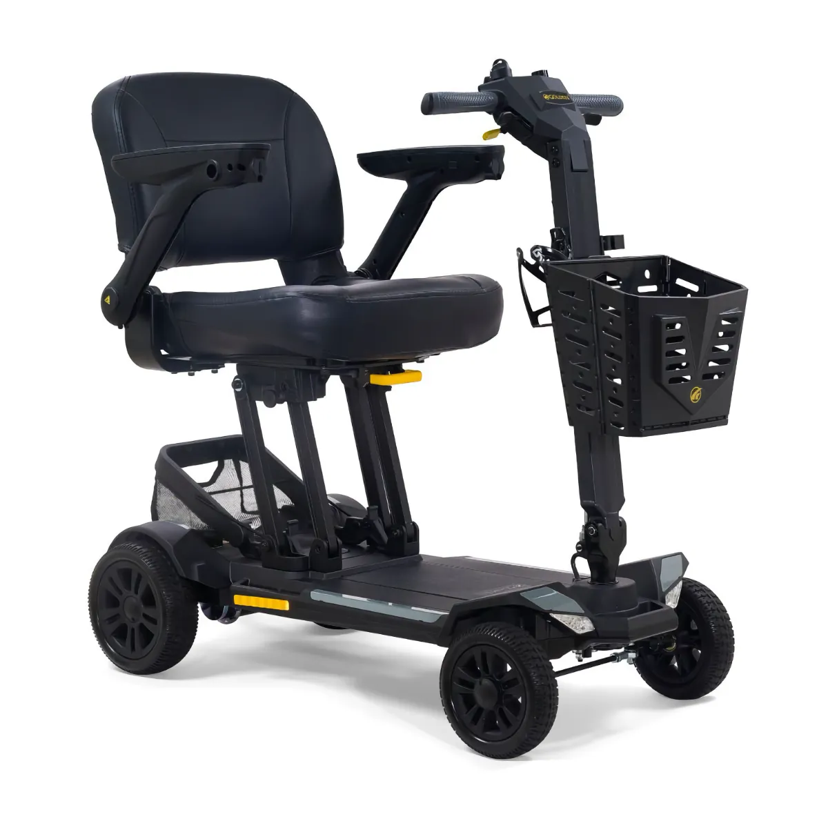 Golden Buzzaround CarryOn HD mobility scooter with basket