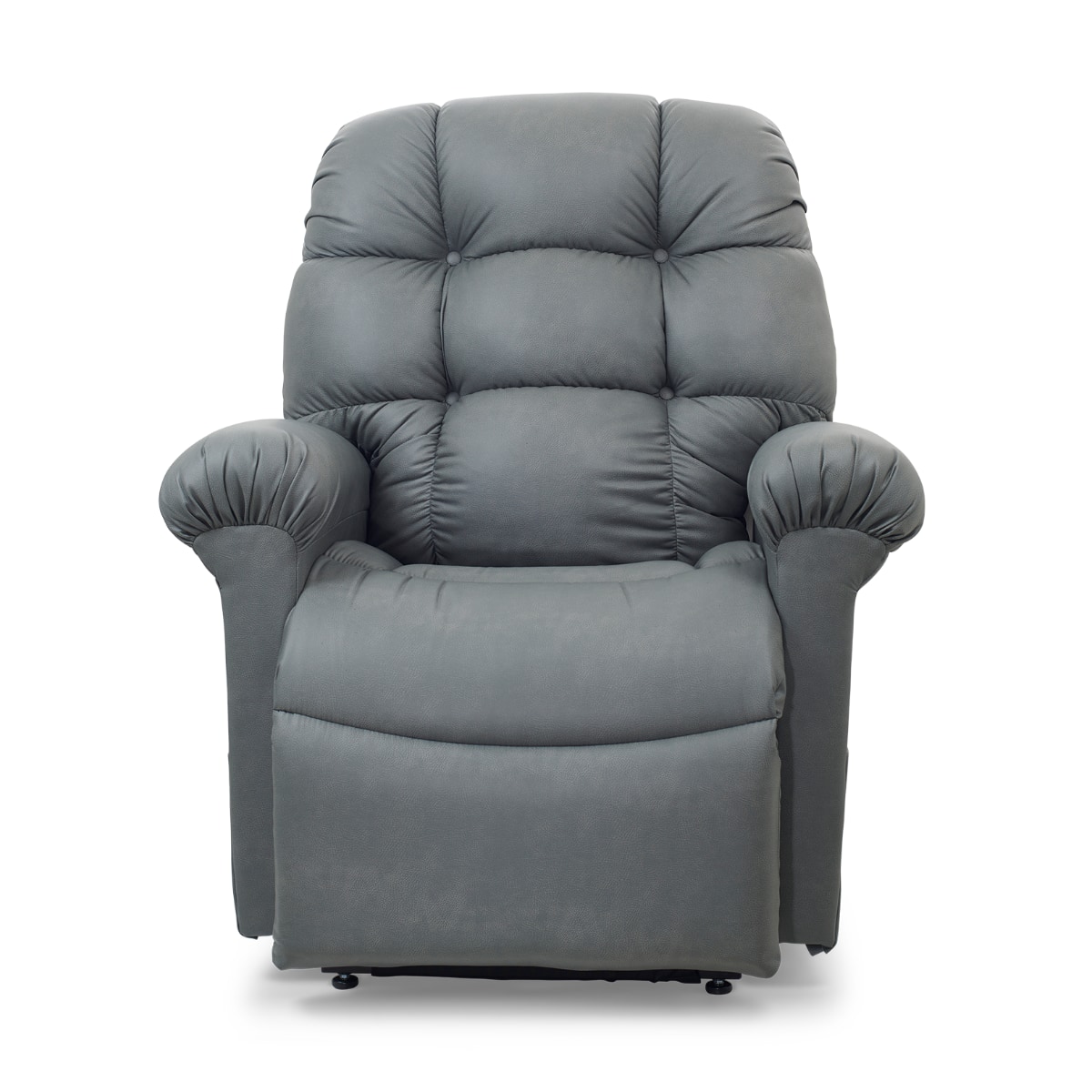 front view of Golden Cloud lift recliner with heat and massage in gray
